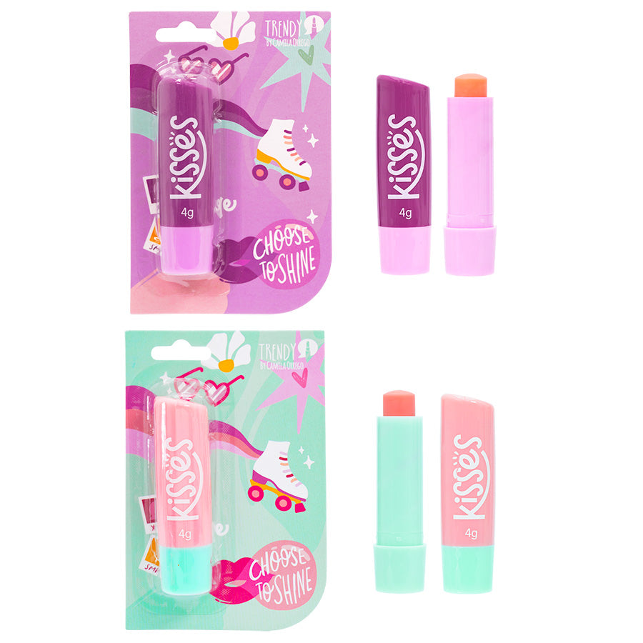 Brillo Lip Balm Kisses Sin Color Ref HKS1551