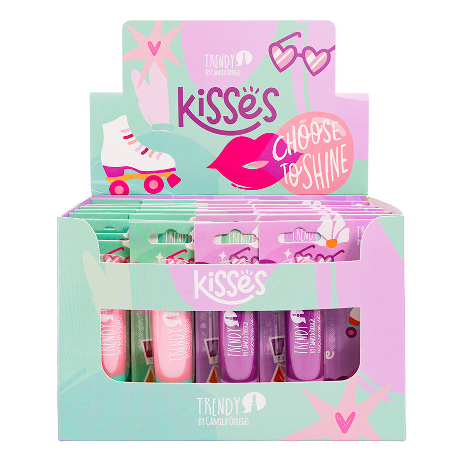 Brillo Lip Balm Kisses Sin Color Ref HKS1551