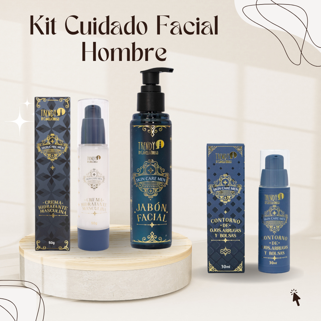 Kit Cuidado Facial Hombre