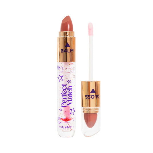 Brillo Mágico Doble Con Labial 24k Trendy Ref BMP1426