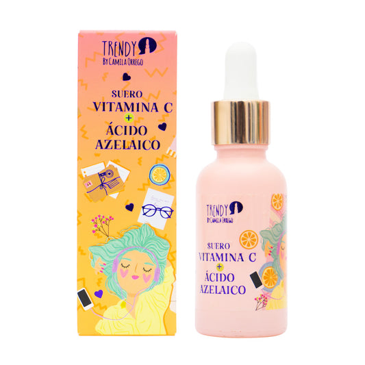 Suero de Vitamina C + Ácido Azelaico Trendy 30ml Ref SVA1330